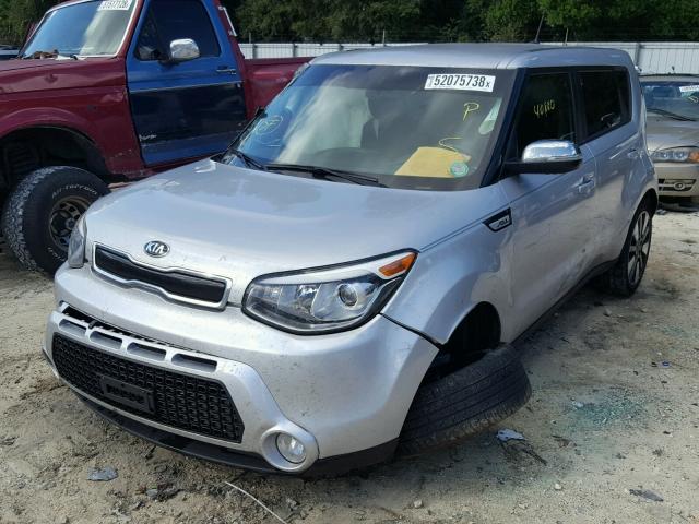 KNDJX3A53F7807155 - 2015 KIA SOUL ! SILVER photo 2