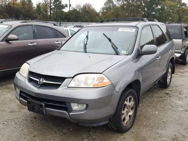 2HNYD18821H516505 - 2001 ACURA MDX TOURIN GRAY photo 2