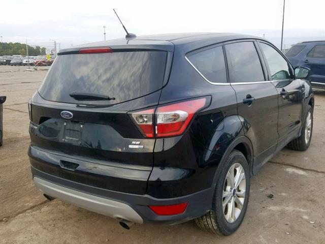 1FMCU9GD7HUC12750 - 2017 FORD ESCAPE SE BLACK photo 4