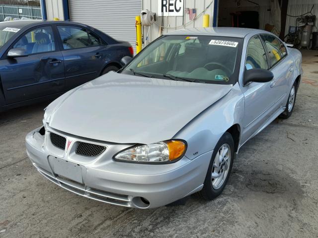 1G2NF52E34M708580 - 2004 PONTIAC GRAND AM S SILVER photo 2