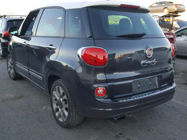 ZFBCFACH3FZ036971 - 2015 FIAT 500L LOUNG BLACK photo 3