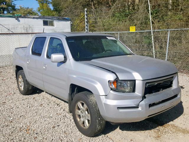 2HJYK16566H559767 - 2006 HONDA RIDGELINE SILVER photo 1