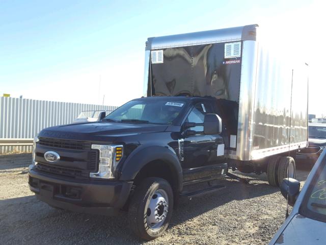 1FDUF5GY1JDA03004 - 2018 FORD F550 SUPER BLACK photo 2