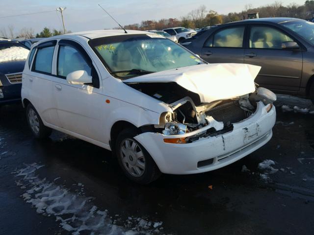 KL1TJ62694B159745 - 2004 CHEVROLET AVEO LS WHITE photo 1