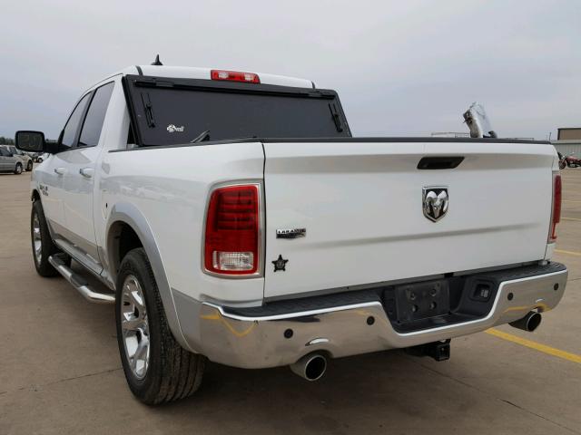 1C6RR6NT0DS656879 - 2013 RAM 1500 LARAM WHITE photo 3