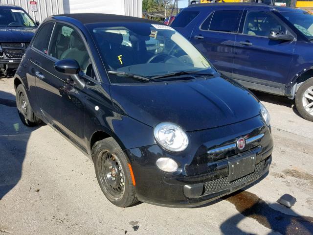 3C3CFFDR9FT685610 - 2015 FIAT 500 POP BLACK photo 1