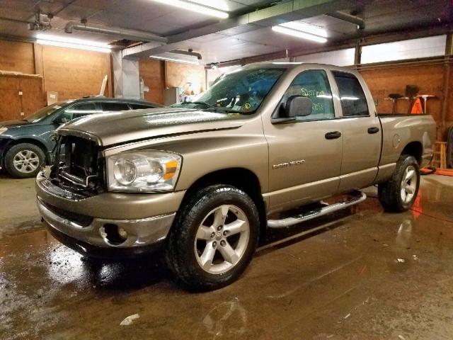 1D7HU18N07J598646 - 2007 DODGE RAM 1500 S GOLD photo 2