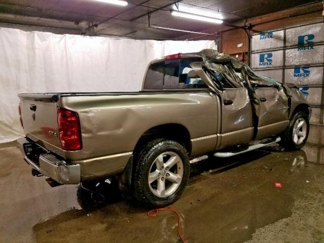 1D7HU18N07J598646 - 2007 DODGE RAM 1500 S GOLD photo 4