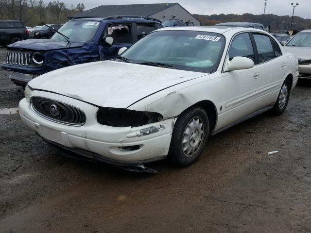 1G4HR54K11U286447 - 2001 BUICK LESABRE LI WHITE photo 2