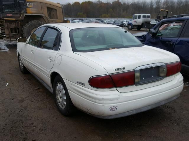 1G4HR54K11U286447 - 2001 BUICK LESABRE LI WHITE photo 3