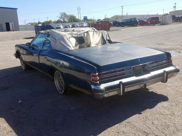 2R67S5P200735 - 1975 PONTIAC CATALINA BLUE photo 3