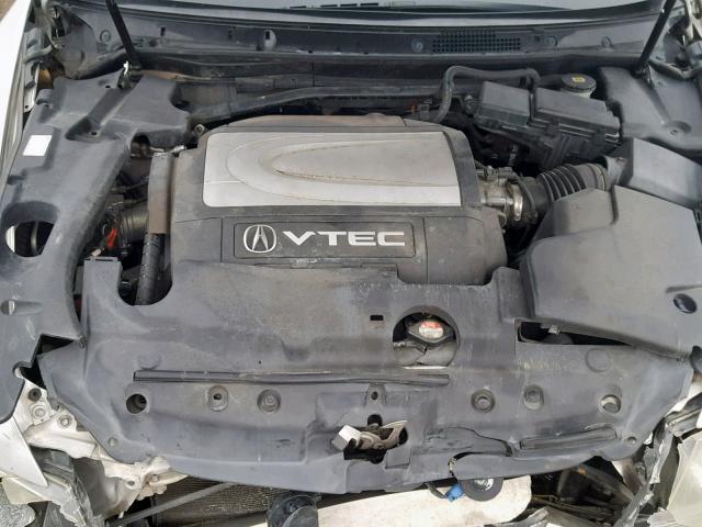 JH4KB16595C012955 - 2005 ACURA RL SILVER photo 7