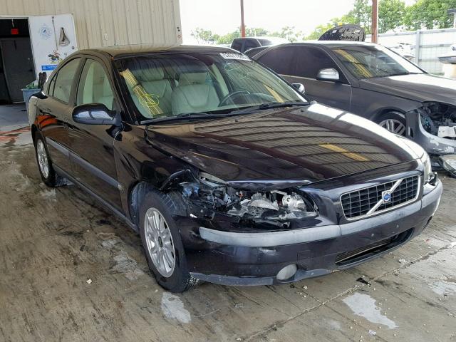 YV1RS61T832280332 - 2003 VOLVO S60 BLACK photo 1