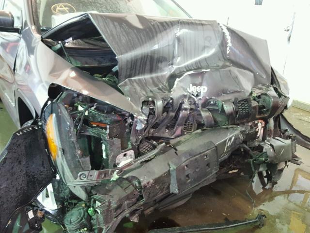 1C4PJLCB8GW374230 - 2016 JEEP CHEROKEE L GRAY photo 9