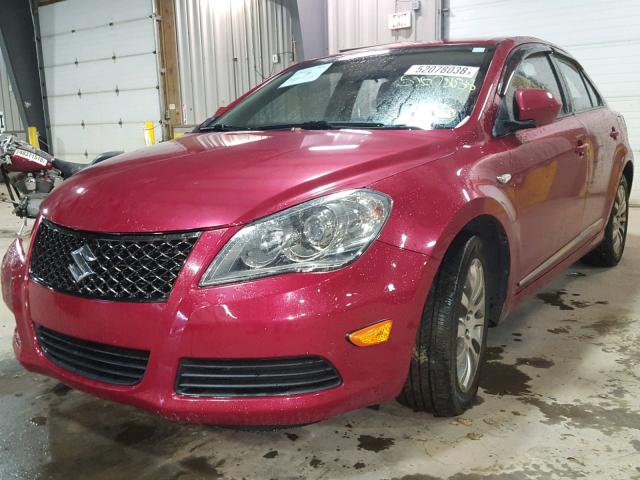 JS2RF9A38D6100441 - 2013 SUZUKI KIZASHI SE RED photo 2