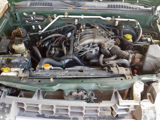 5N1ED28Y32C549284 - 2002 NISSAN XTERRA XE GREEN photo 7