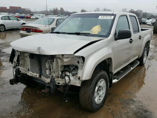 1GTDT136X58164136 - 2005 GMC CANYON GOLD photo 2