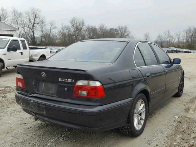 WBADT43463G027825 - 2003 BMW 525 I AUTO BLACK photo 4