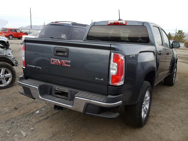 1GTG6BE38F1145964 - 2015 GMC CANYON SLE GRAY photo 4