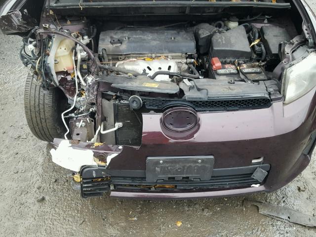 JTLZE4FE5CJ015759 - 2012 TOYOTA SCION XB Күлгін фото 7