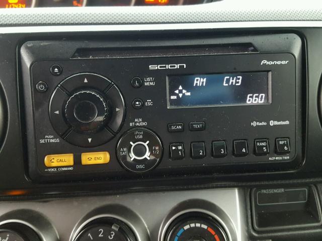 JTLZE4FE5CJ015759 - 2012 TOYOTA SCION XB Күлгін фото 9