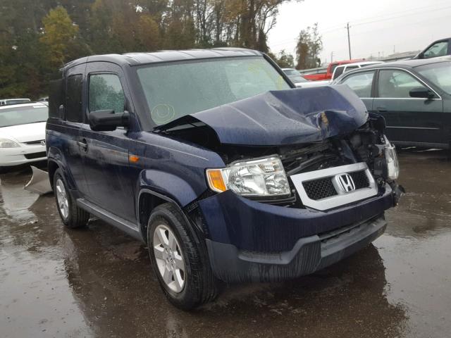 5J6YH1H74AL004145 - 2010 HONDA ELEMENT EX BLUE photo 1