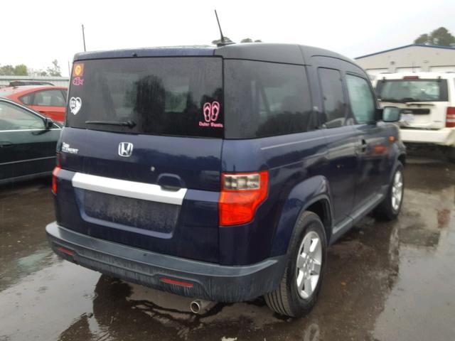 5J6YH1H74AL004145 - 2010 HONDA ELEMENT EX BLUE photo 4