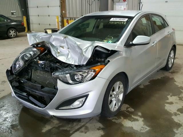 KMHD35LHXEU209636 - 2014 HYUNDAI ELANTRA GT SILVER photo 2