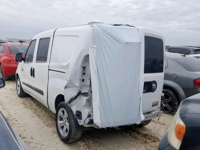 ZFBERFBT2F6A66048 - 2015 RAM PROMASTER 白色 照片 3