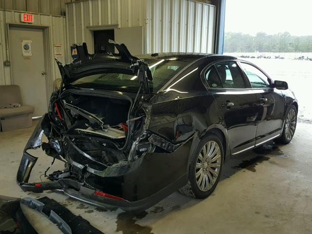 1LNHL9DK3DG614298 - 2013 LINCOLN MKS BLACK photo 4