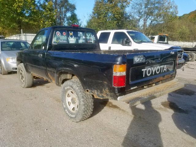 4TARN01P5SZ324821 - 1995 TOYOTA PICKUP 1/2 BLACK photo 3