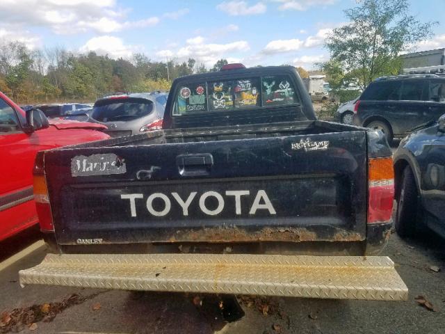 4TARN01P5SZ324821 - 1995 TOYOTA PICKUP 1/2 BLACK photo 6