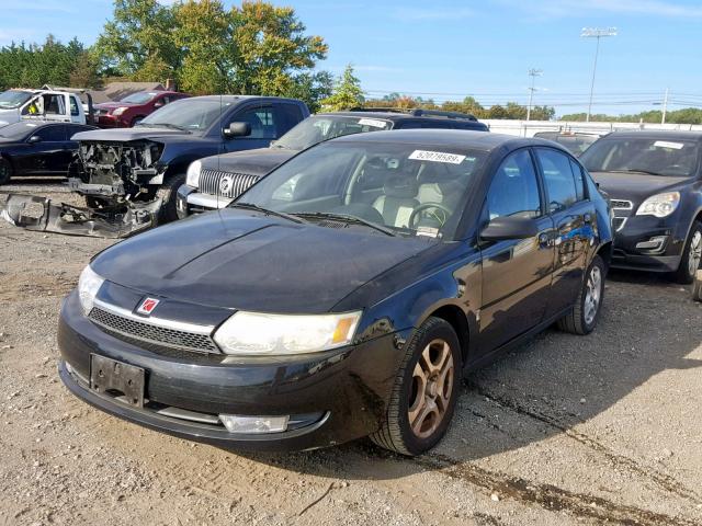 1G8AL52F14Z117799 - 2004 SATURN ION LEVEL BLACK photo 2