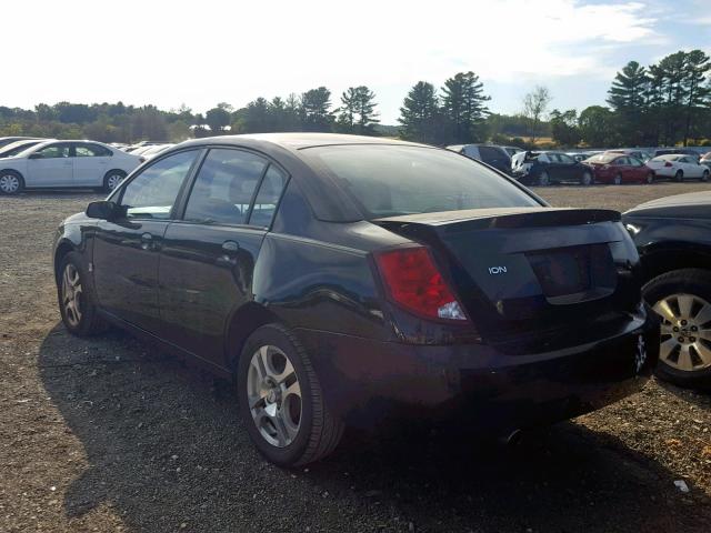 1G8AL52F14Z117799 - 2004 SATURN ION LEVEL BLACK photo 3