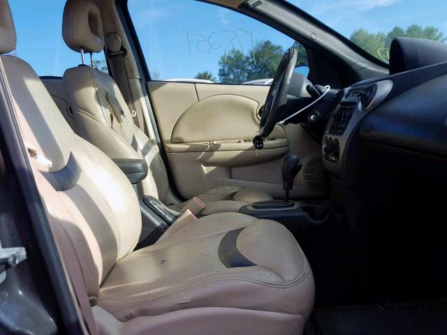 1G8AL52F14Z117799 - 2004 SATURN ION LEVEL BLACK photo 5