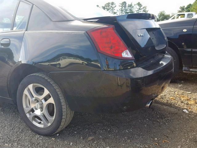 1G8AL52F14Z117799 - 2004 SATURN ION LEVEL BLACK photo 9