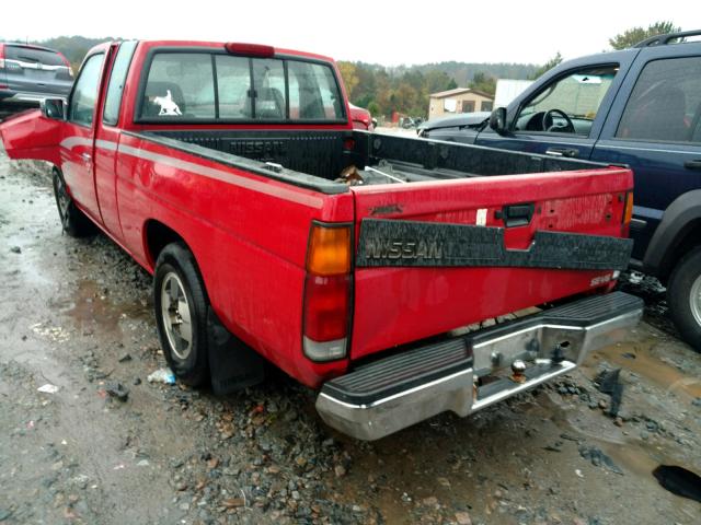 1N6HD16S3RC318497 - 1994 NISSAN TRUCK KING RED photo 3