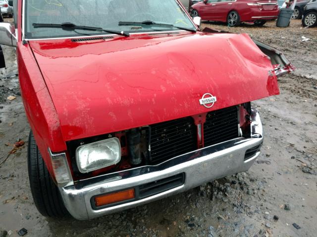1N6HD16S3RC318497 - 1994 NISSAN TRUCK KING RED photo 9
