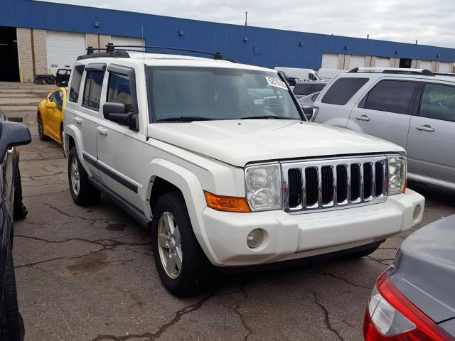 1J8HH48K17C599128 - 2007 JEEP COMMANDER თეთრი ფოტო 1