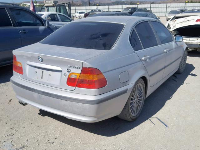 WBAEV53483KM25832 - 2003 BMW 330 I SILVER photo 4