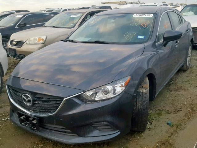 JM1GJ1U5XG1480138 - 2016 MAZDA 6 SPORT GRAY photo 2