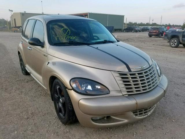 3C8FY78G73T558821 - 2003 CHRYSLER PT CRUISER BEIGE photo 1