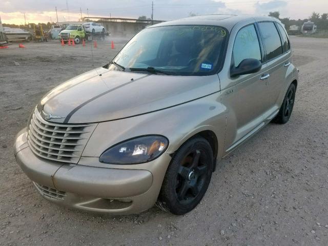 3C8FY78G73T558821 - 2003 CHRYSLER PT CRUISER BEIGE photo 2