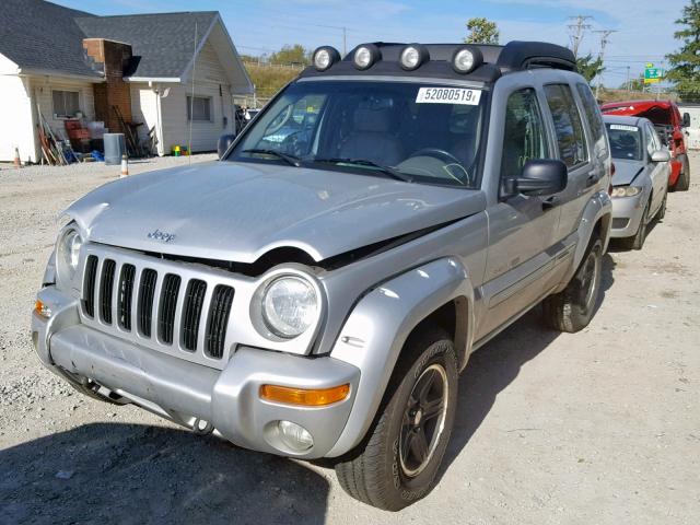 1J4GL38K63W645230 - 2003 JEEP LIBERTY RE SILVER photo 2