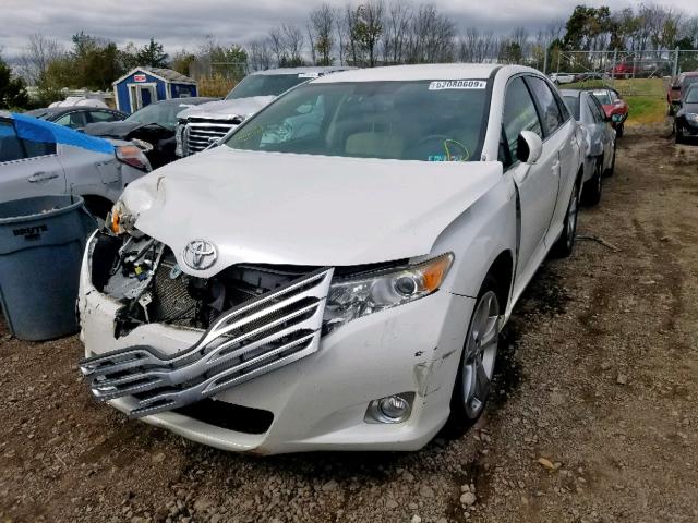 4T3ZK3BB0CU050902 - 2012 TOYOTA VENZA LE WHITE photo 2