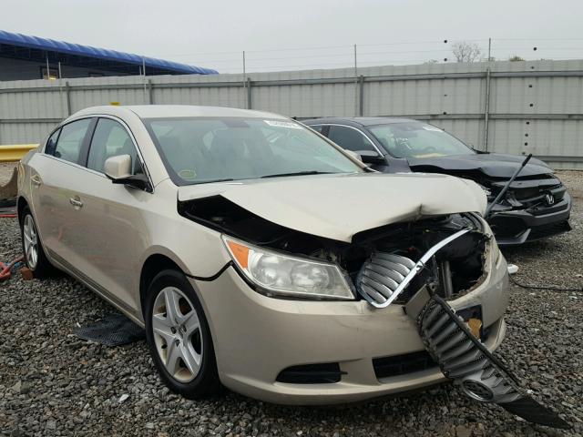 1G4GA5EC9BF309893 - 2011 BUICK LACROSSE C BEIGE photo 1