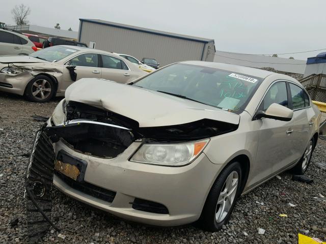 1G4GA5EC9BF309893 - 2011 BUICK LACROSSE C BEIGE photo 2