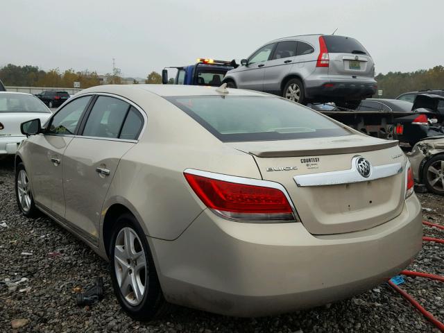 1G4GA5EC9BF309893 - 2011 BUICK LACROSSE C BEIGE photo 3