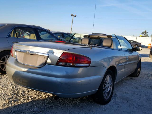 1C3EL55R46N284766 - 2006 CHRYSLER SEBRING TO SILVER photo 4