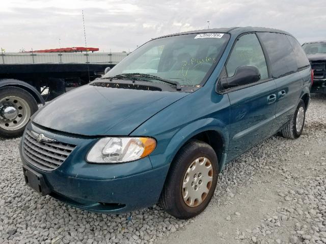 1C4GJ45382B598321 - 2002 CHRYSLER VOYAGER LX GREEN photo 2